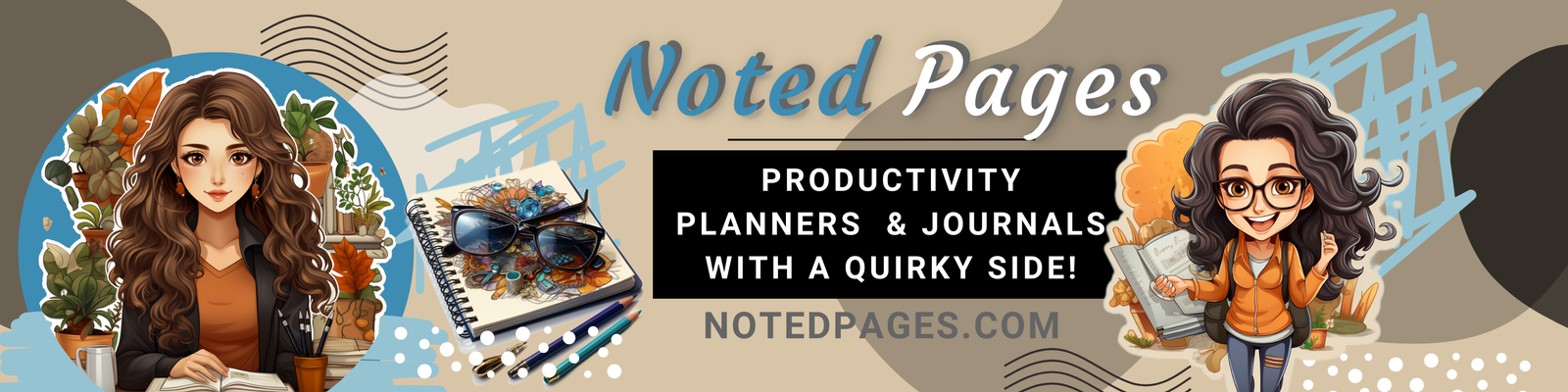 Noted Pages Planners, Journals, and Stickers