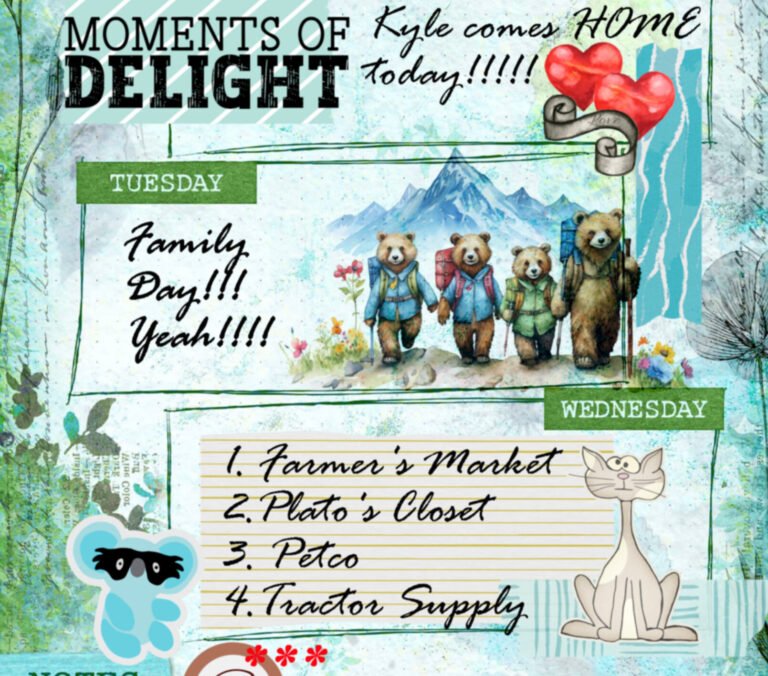 Excerpt from Planner Page