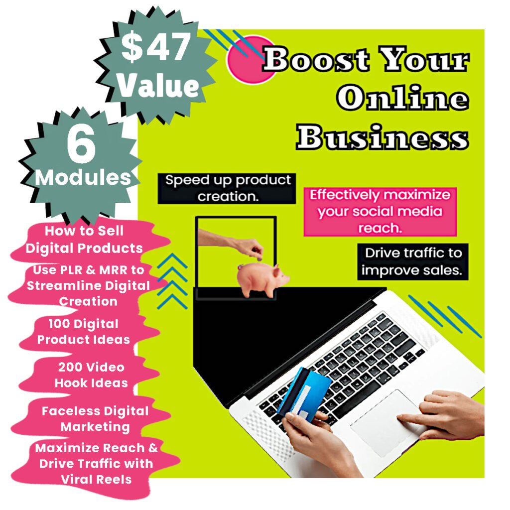 Boost Your Online Business Training