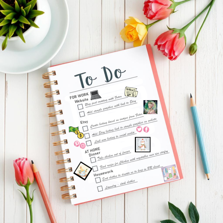 To Do List Page in Planner