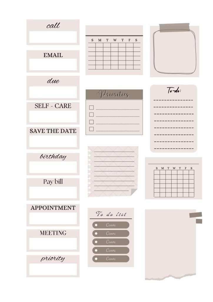 Sticky Notes for Digital and Print